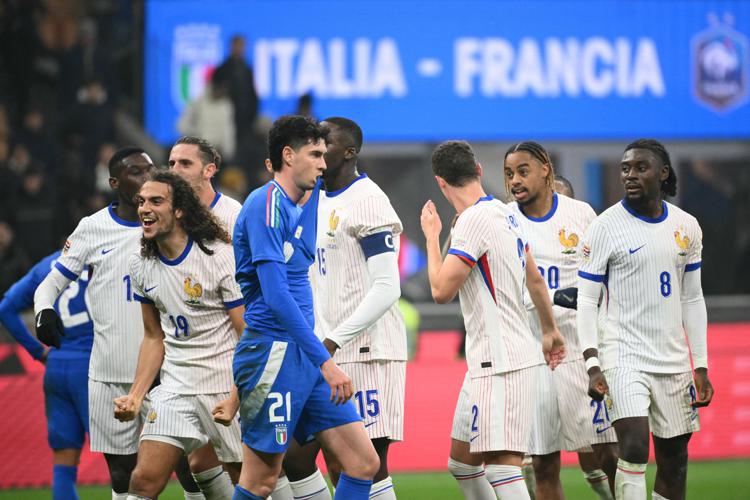 Italia-Francia 1-3 - Foto via Adkronos